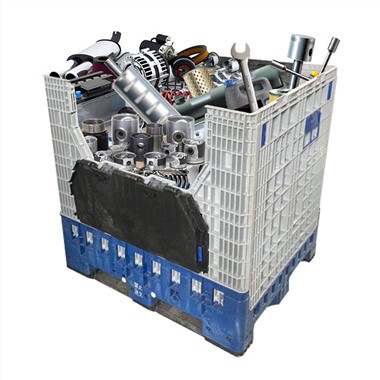 Parçeyên Auto Box Palleta Plastîk a Foldable
